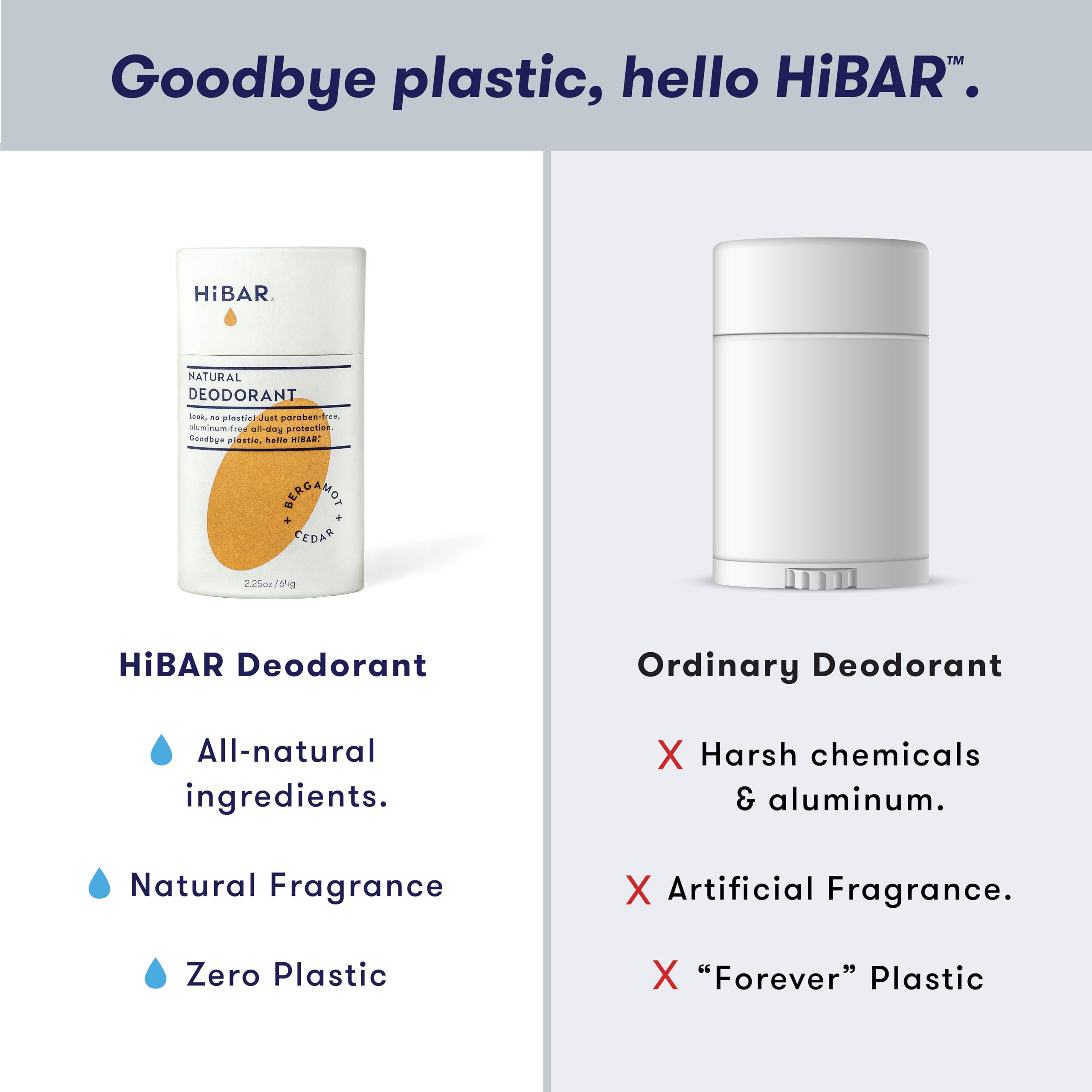 HIBAR plastic-free packaging reduces waste and supports eco-friendly routines.