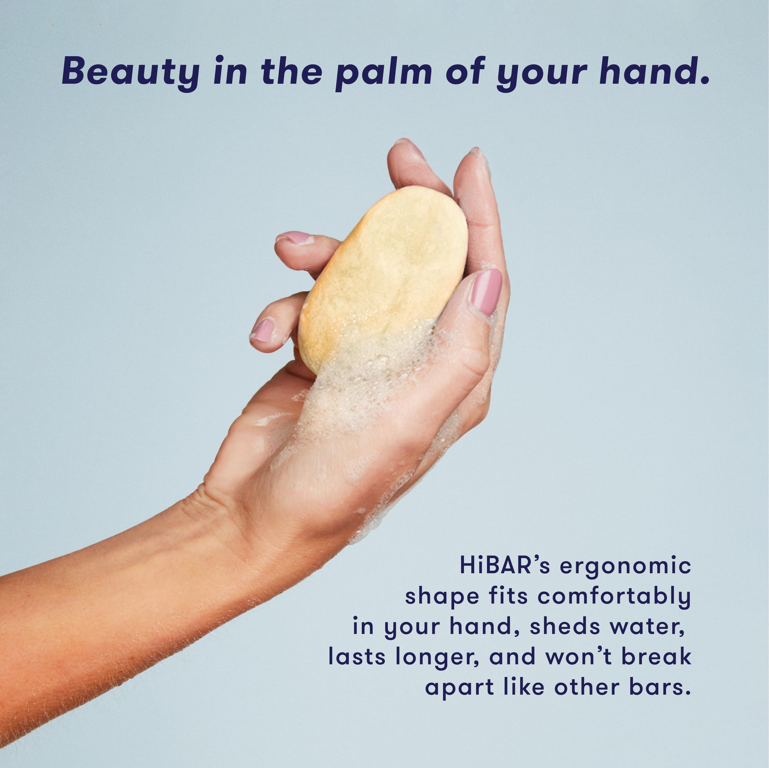 HIBAR Volumize packaging demonstrates color-safe formula for color-treated hair