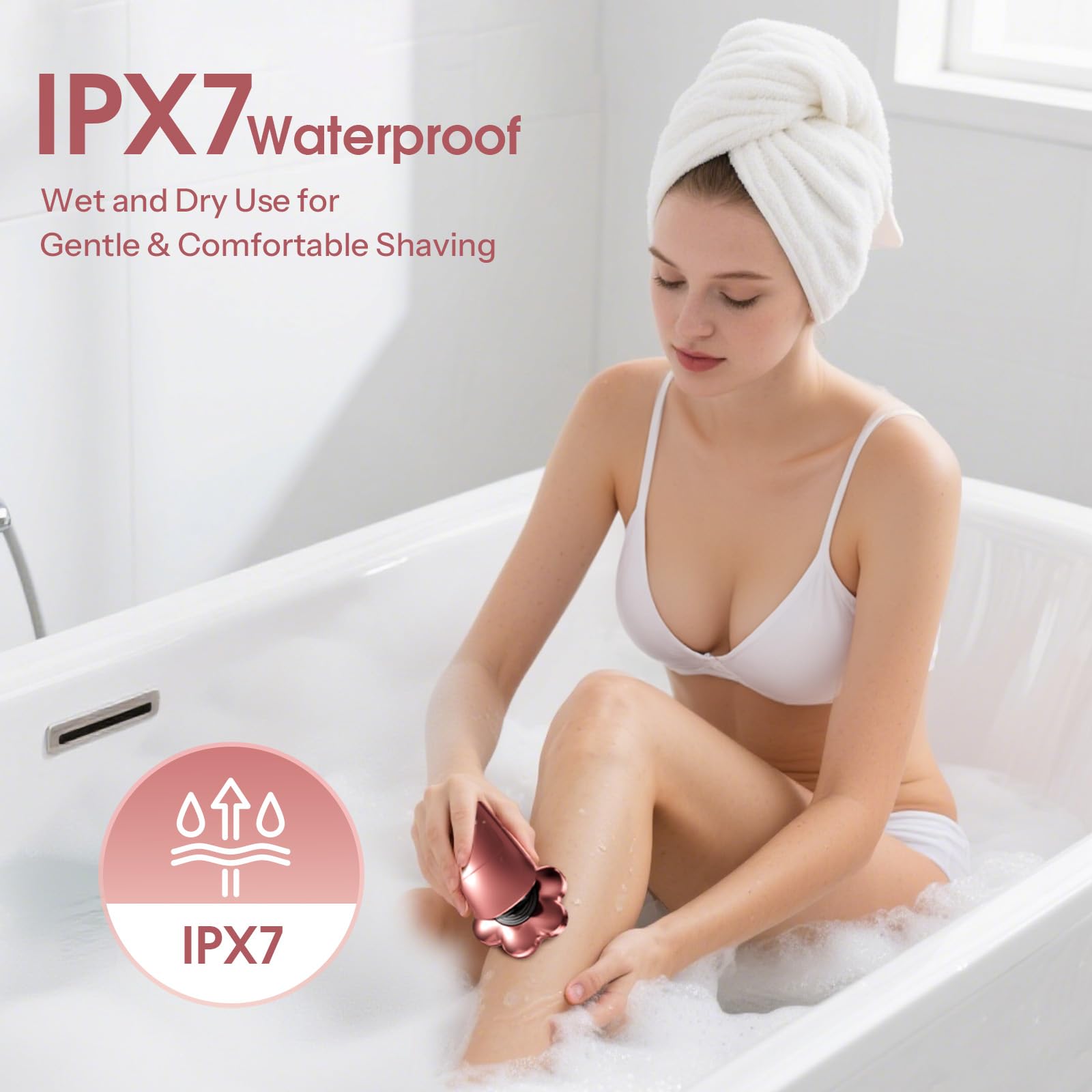 HiBig facial cleansing brush attachment clarifies pores with refreshing cleansing sessions