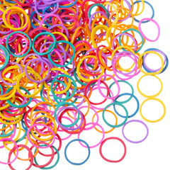 Hicarer 1000 mini rubber bands pack for quick braids and long-lasting styles.