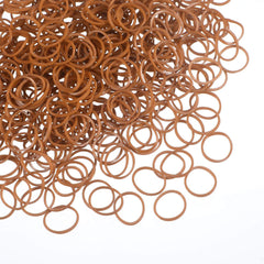 Hicarer 1000 Mini Rubber Bands package for organized storage and easy styling prep.