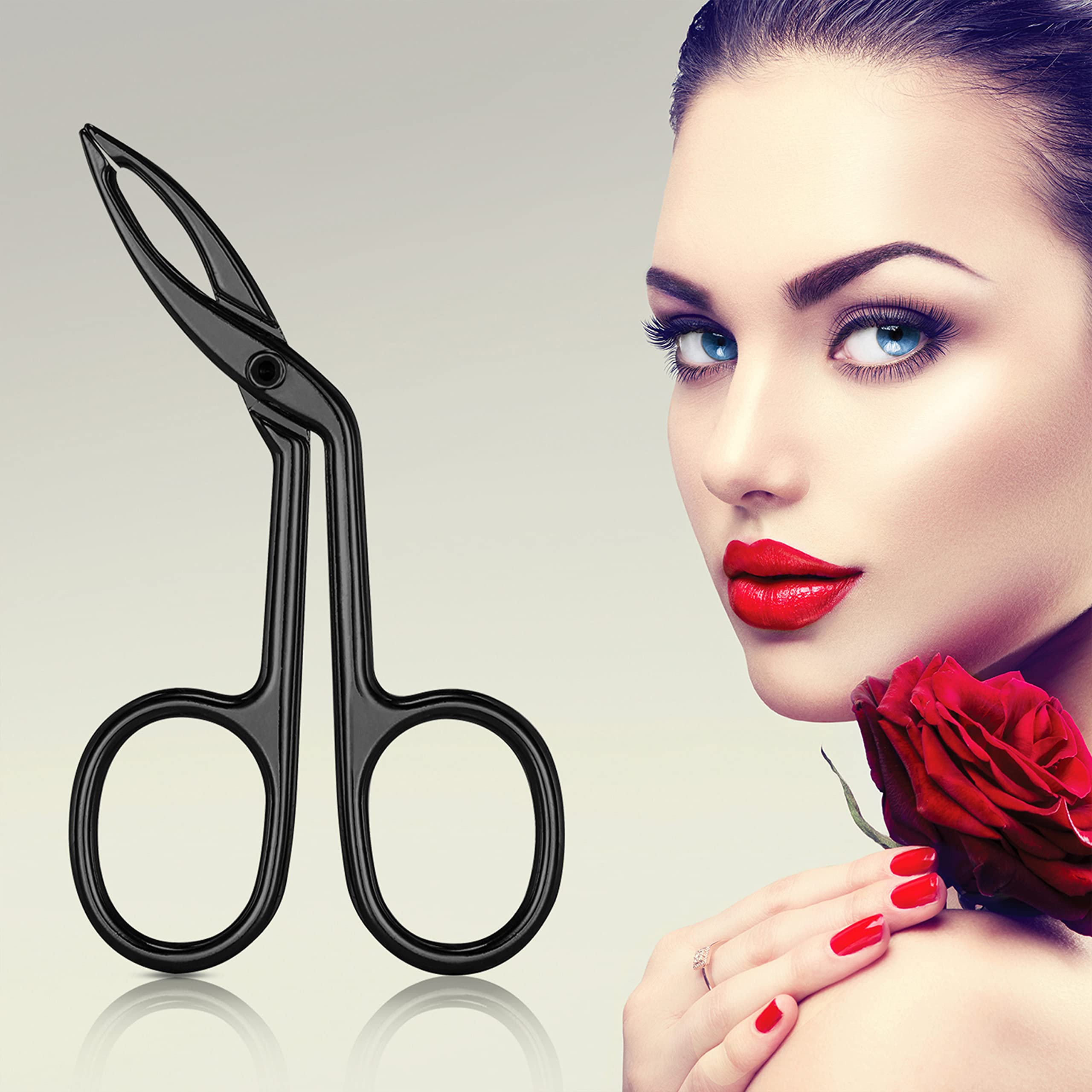 Hicarer facial hair remover tweezers suitable for brows lips and crafts.