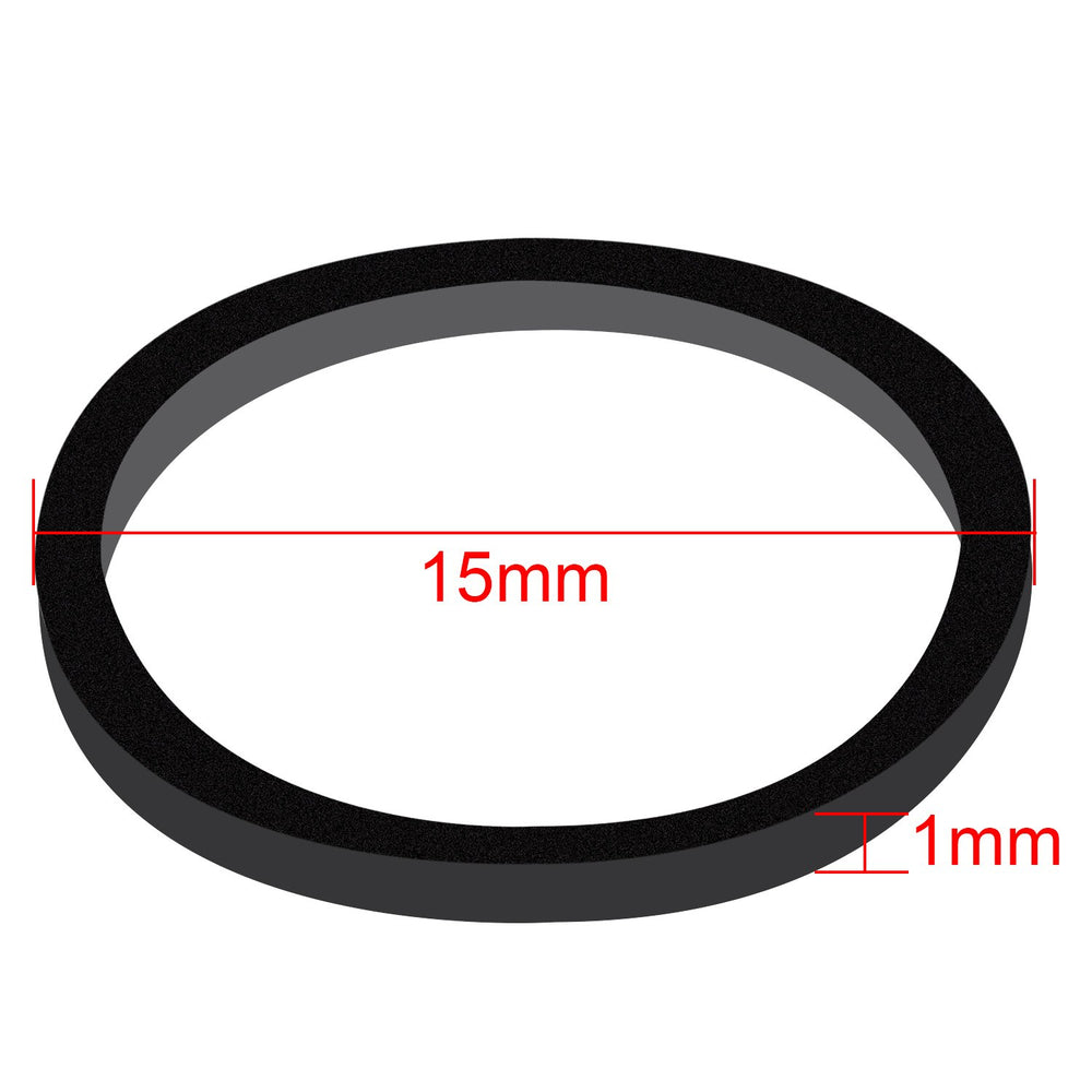 Hicarer mini rubber bands stretched gently to protect hair during styling.