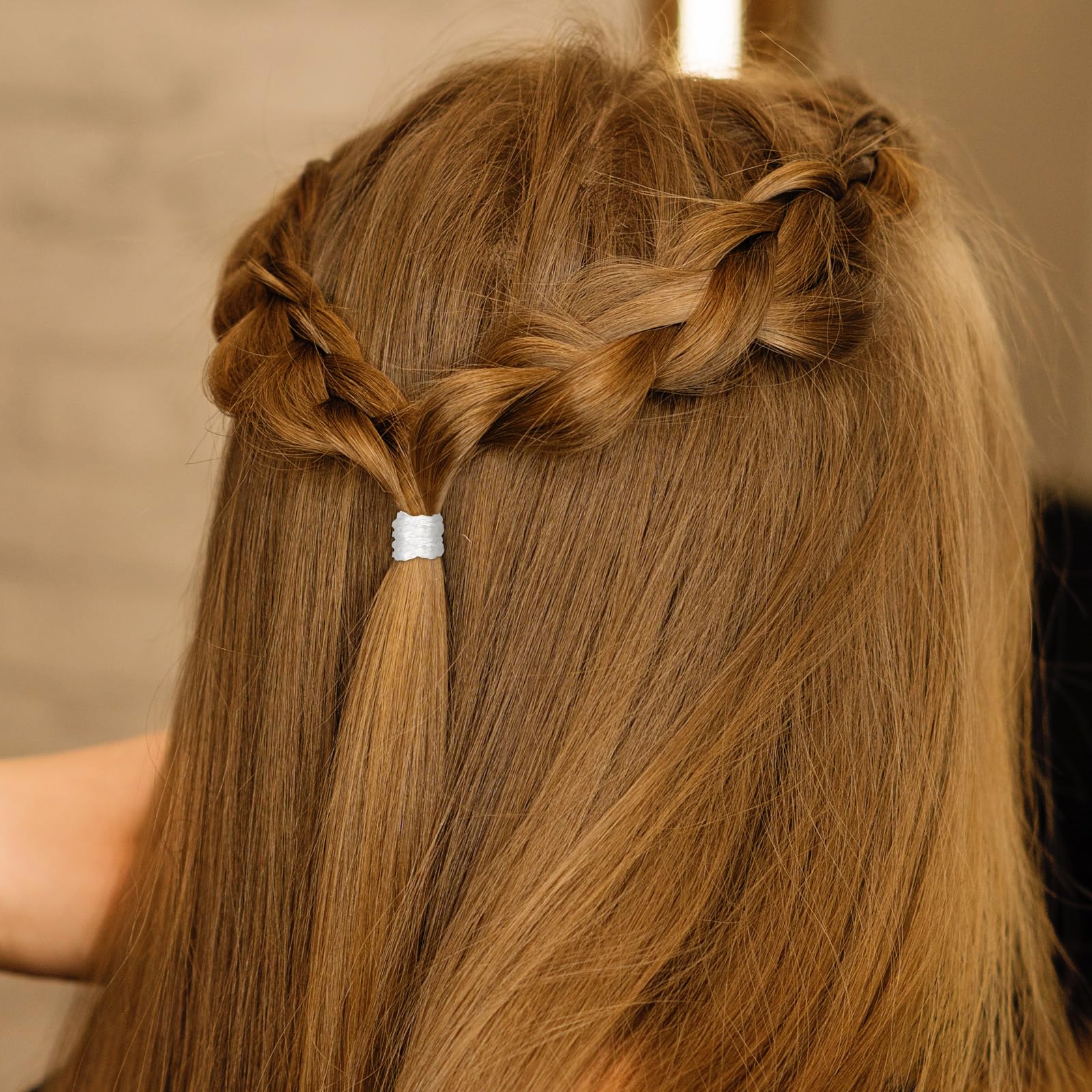 Hicarer portable hair bands fit in your pocket for on the go styling.