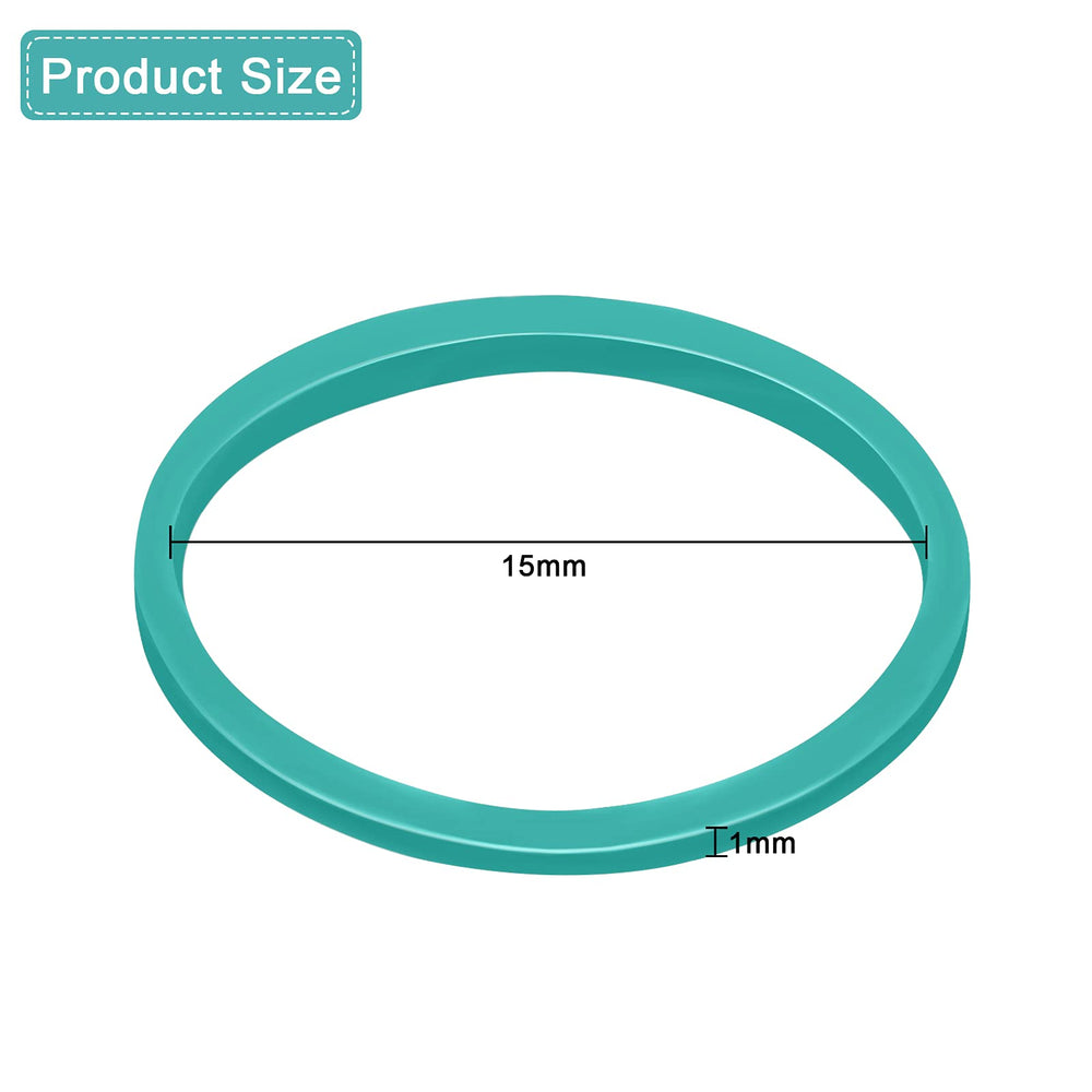 Hicarer soft elastic hair bands closeup showing stretch for secure, comfortable braids.