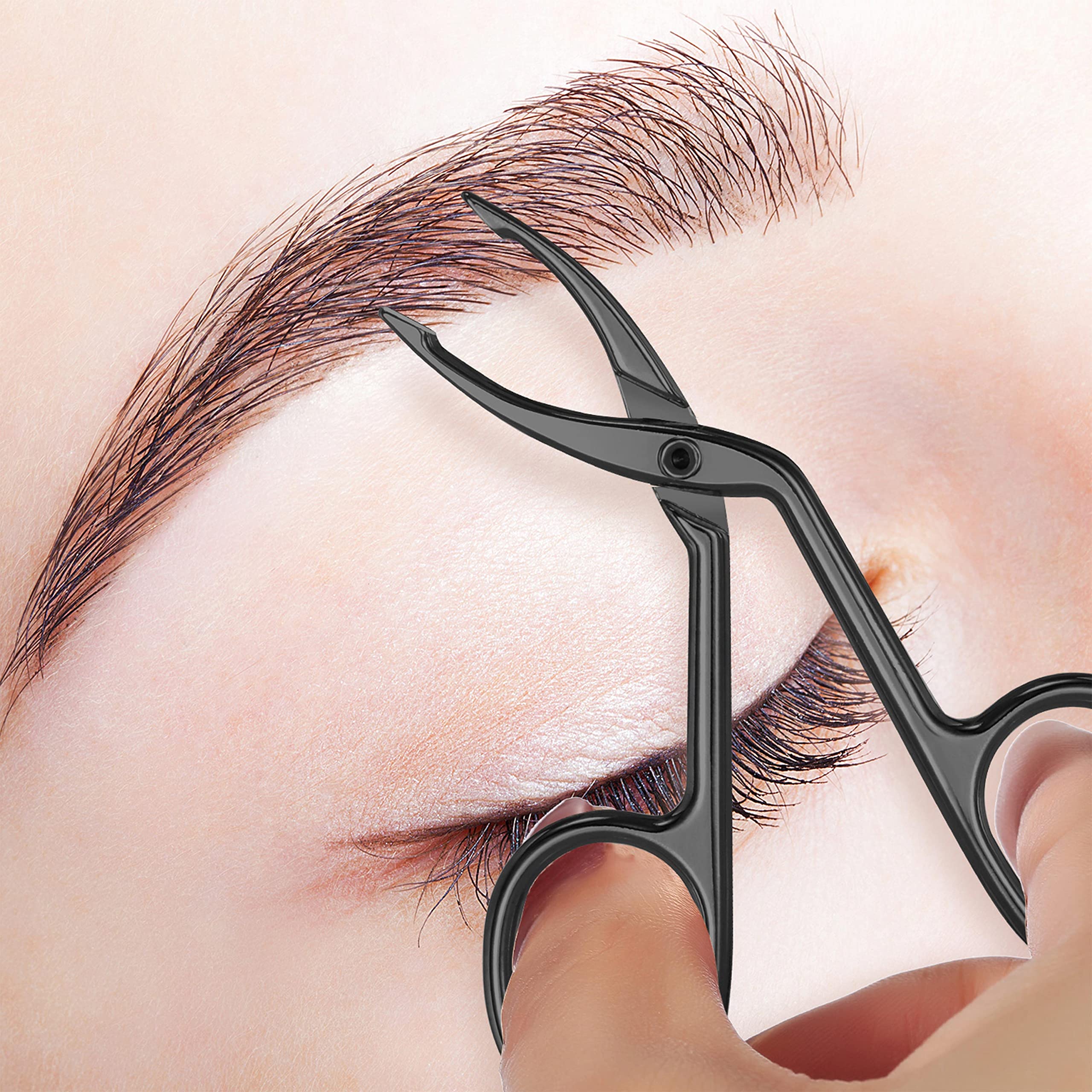 Hicarer travel-friendly tweezers fit in beauty bags for on-the-go grooming.