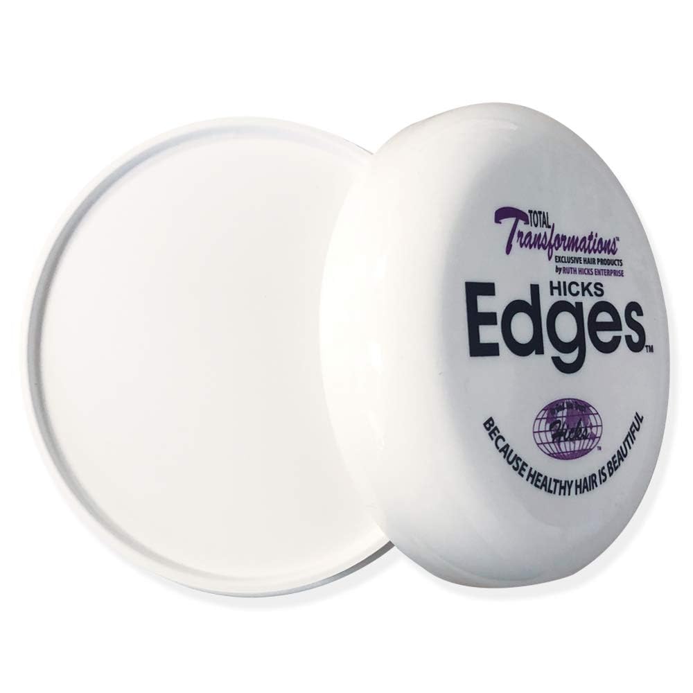 Hicks Total Transformations Edges Gel stays non-greasy and easy to rinse.