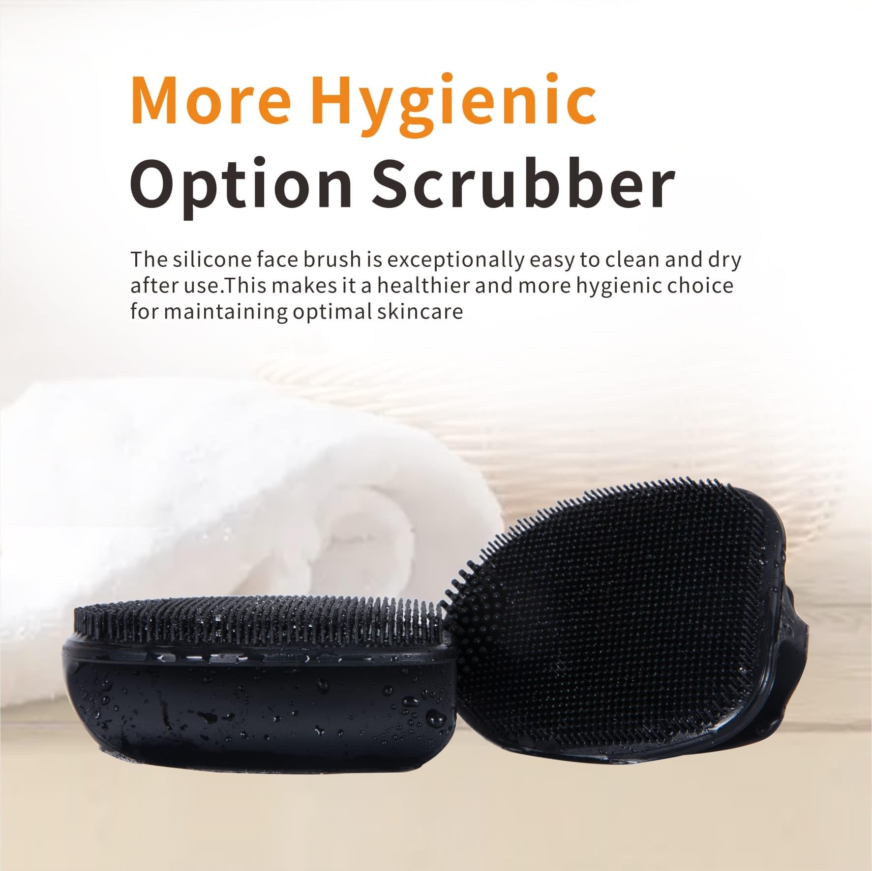 HIEERBUS ergonomic handle ensures secure grip during cleansing