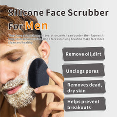 HIEERBUS face scrubber bristles closeup for deep pore cleansing and makeup residue removal