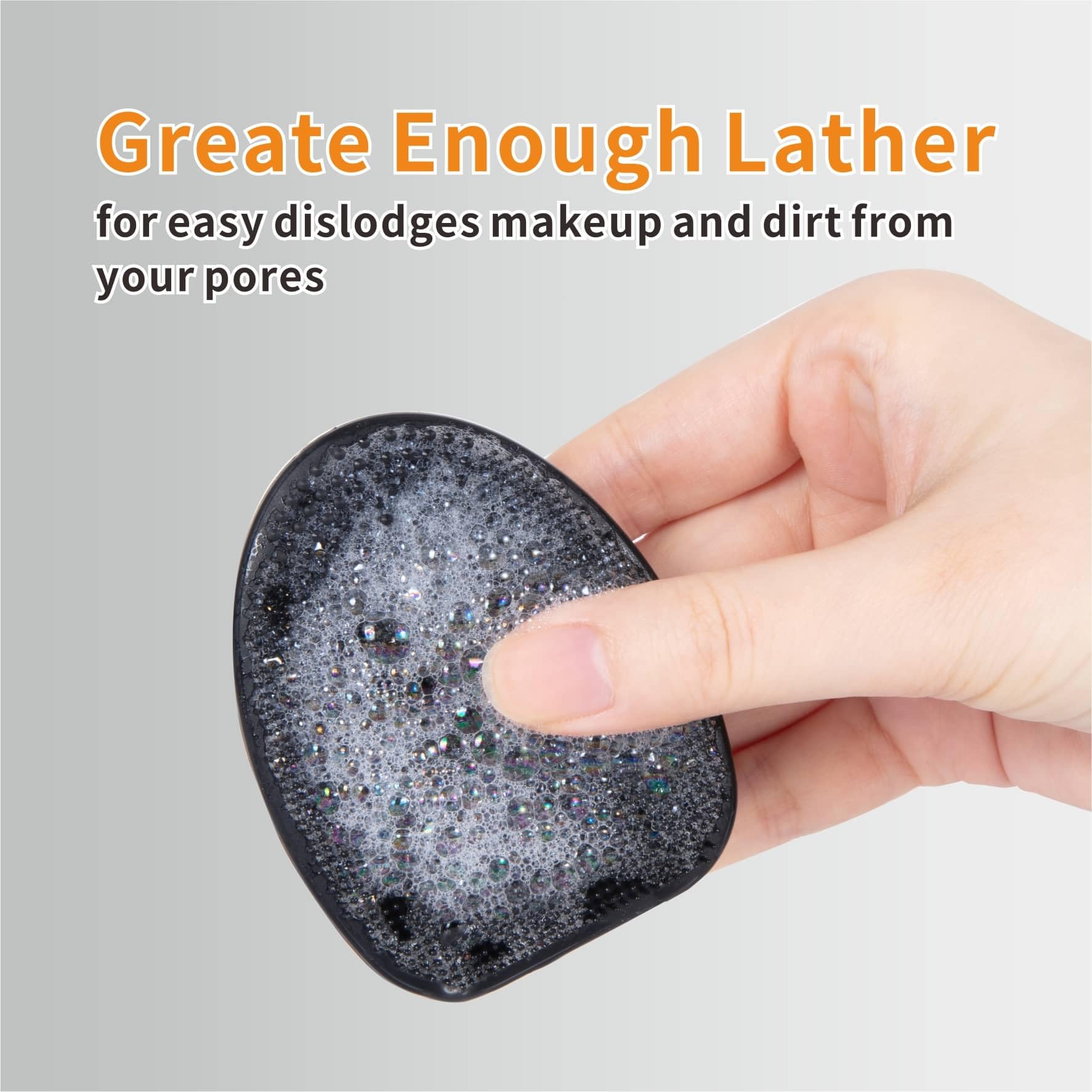 HIEERBUS women's skin scrubber gentle for sensitive skin with deep cleansing
