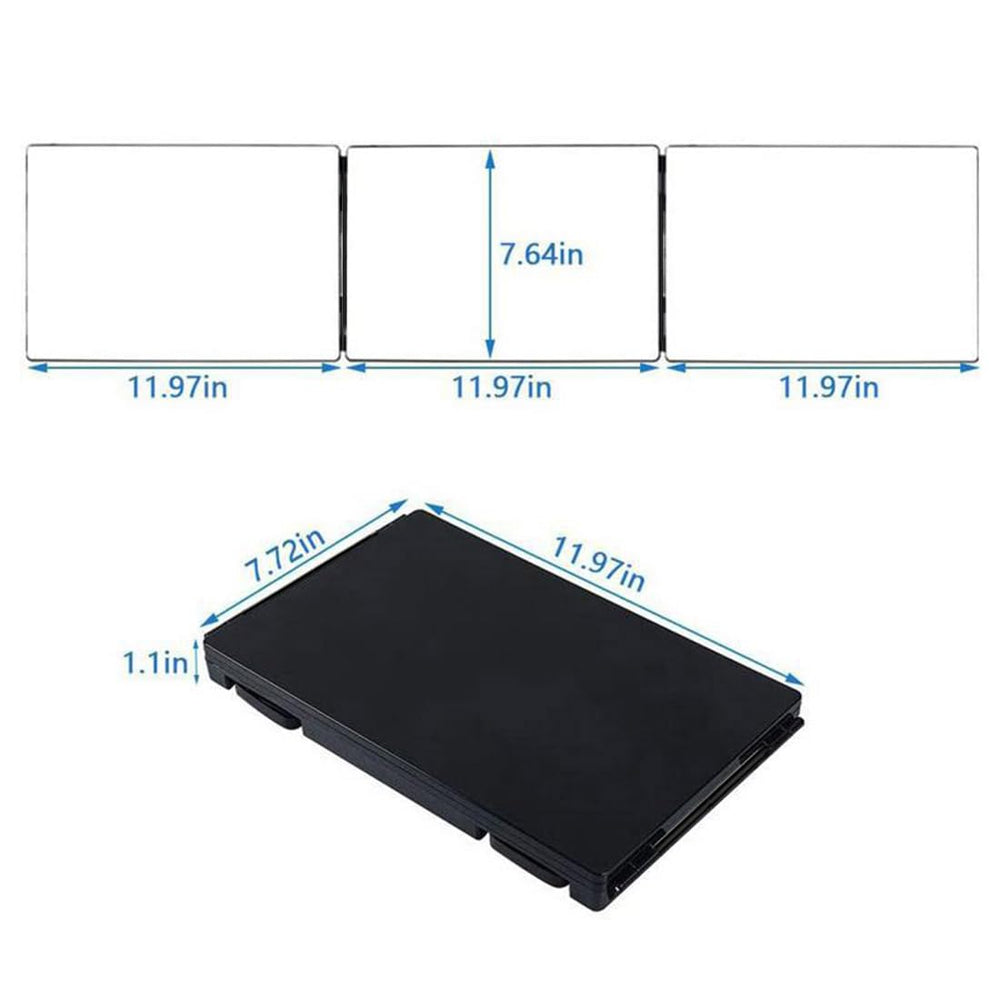 HIEEY 5x magnification mirror highlights details for precise work.