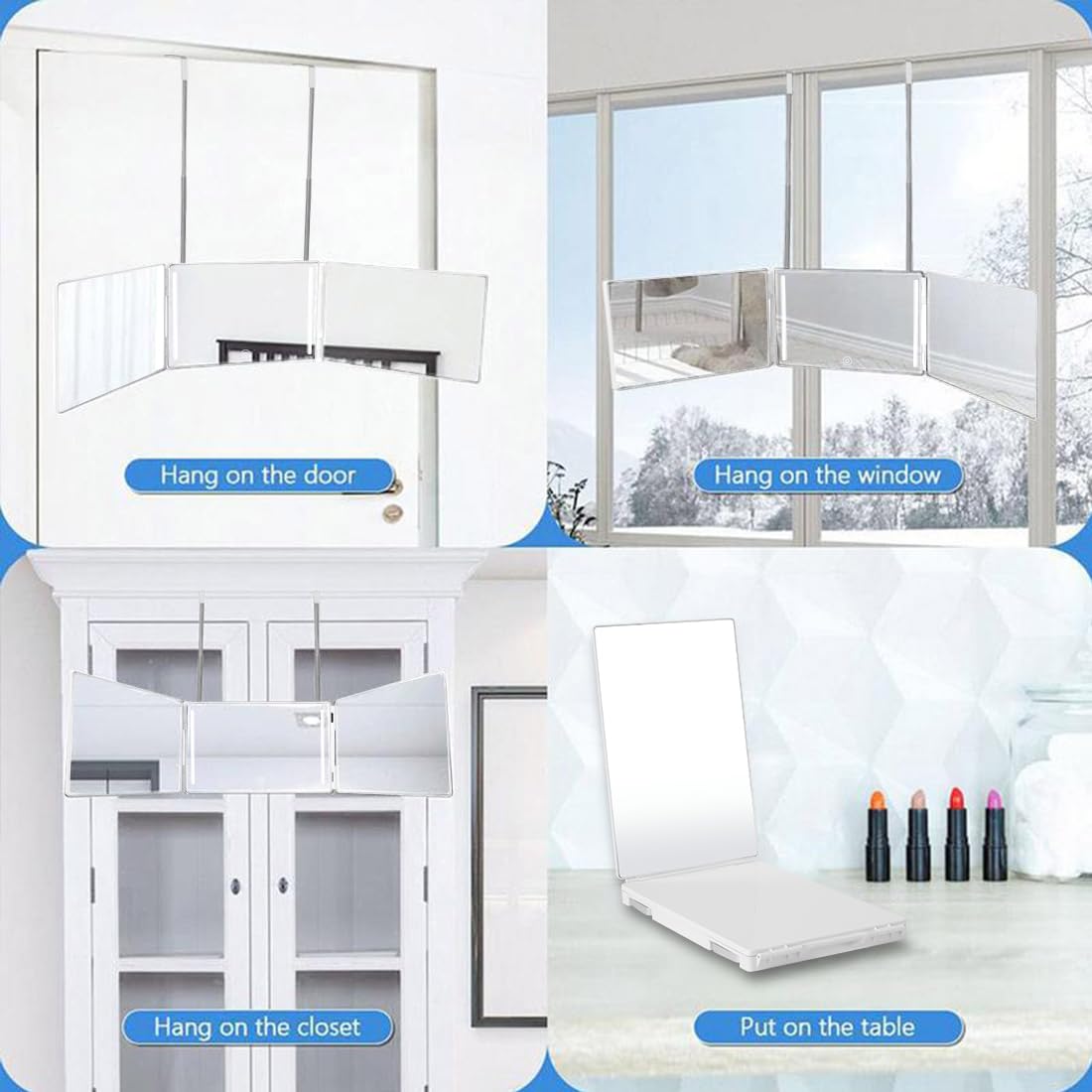 HIEEY protective film removal reveals clean mirror surface.