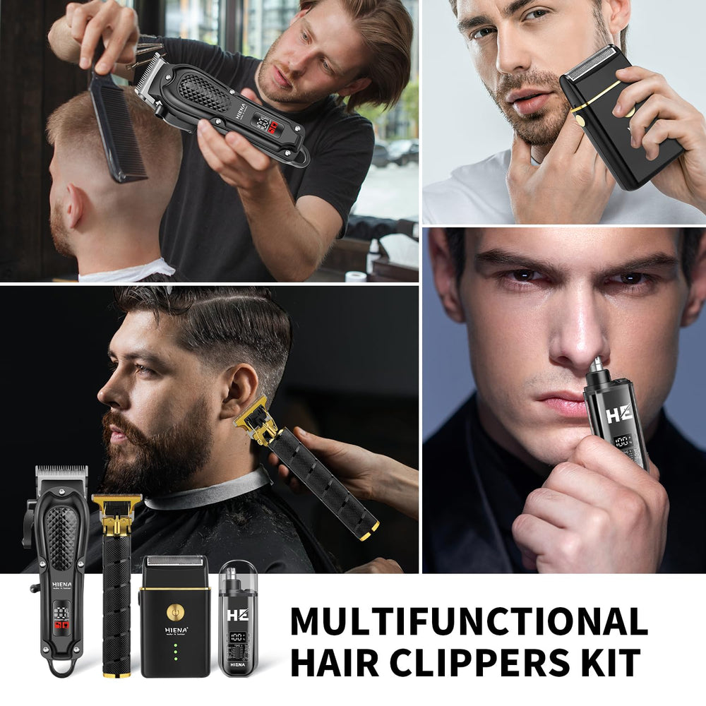 HIENA PRO gift-ready grooming kit packaging.