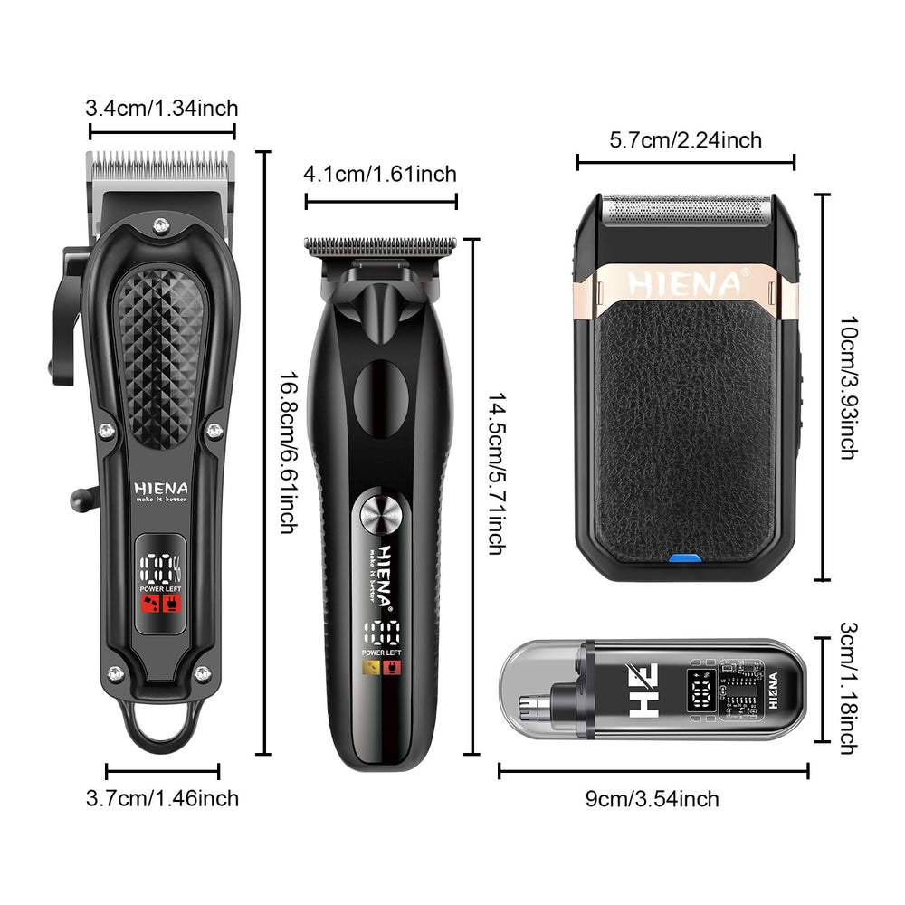 HIENA PRO guide comb 6mm for longer styles and beard shaping