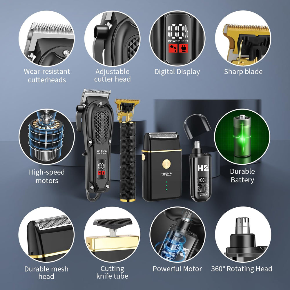 HIENA PRO motor delivers fast, durable trimming performance.