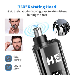 HIENA PRO nose trimmer for comfortable nasal hair removal