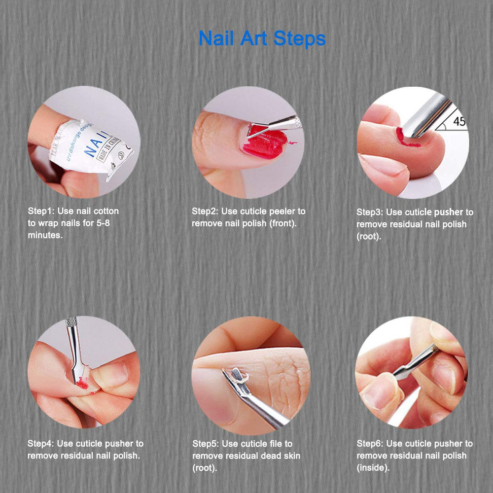 HIFAU mango texturizado, agarre seguro y cómodo para manicura.