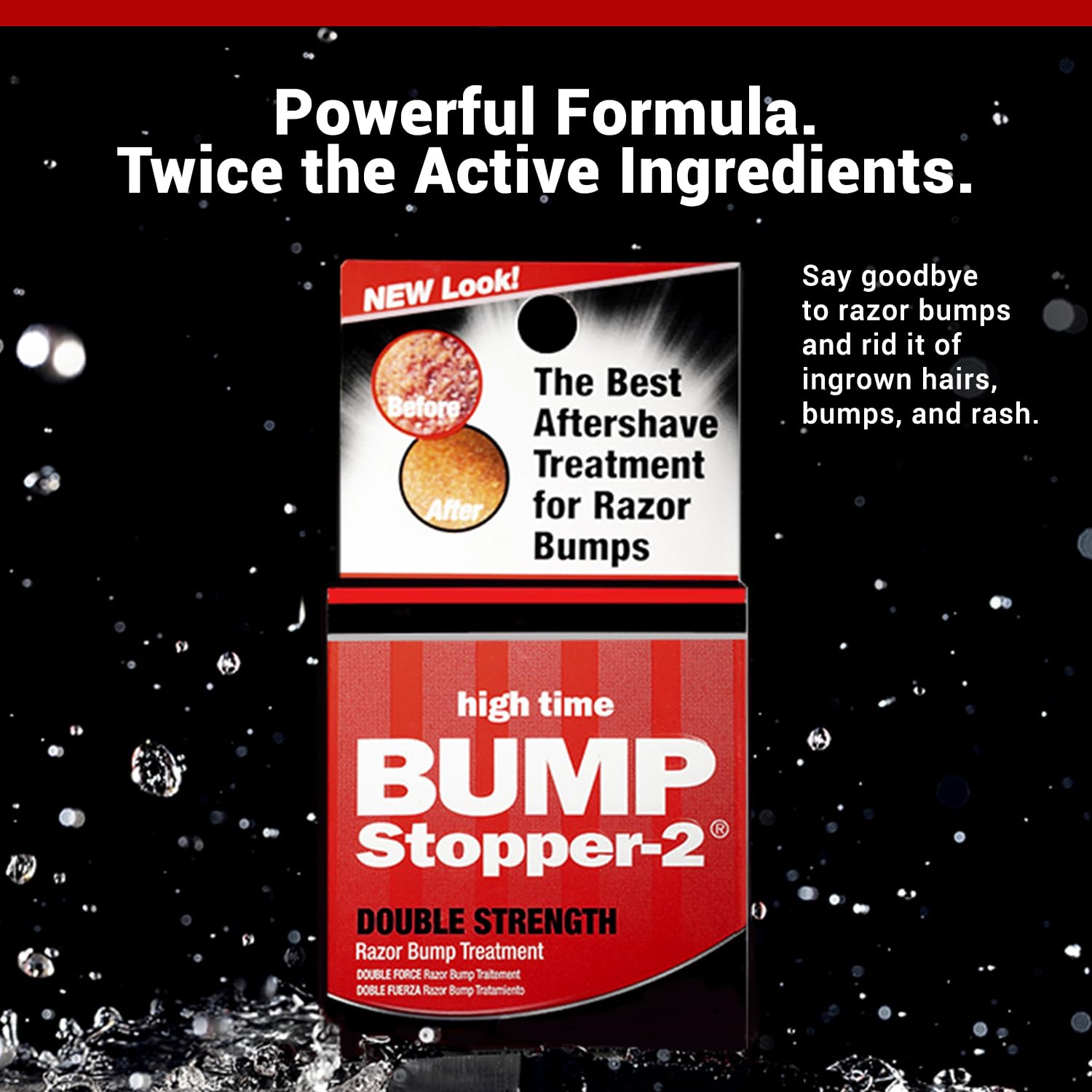 High Time Bump Stopper 2 box displaying a 5-pack for daily shave routines.