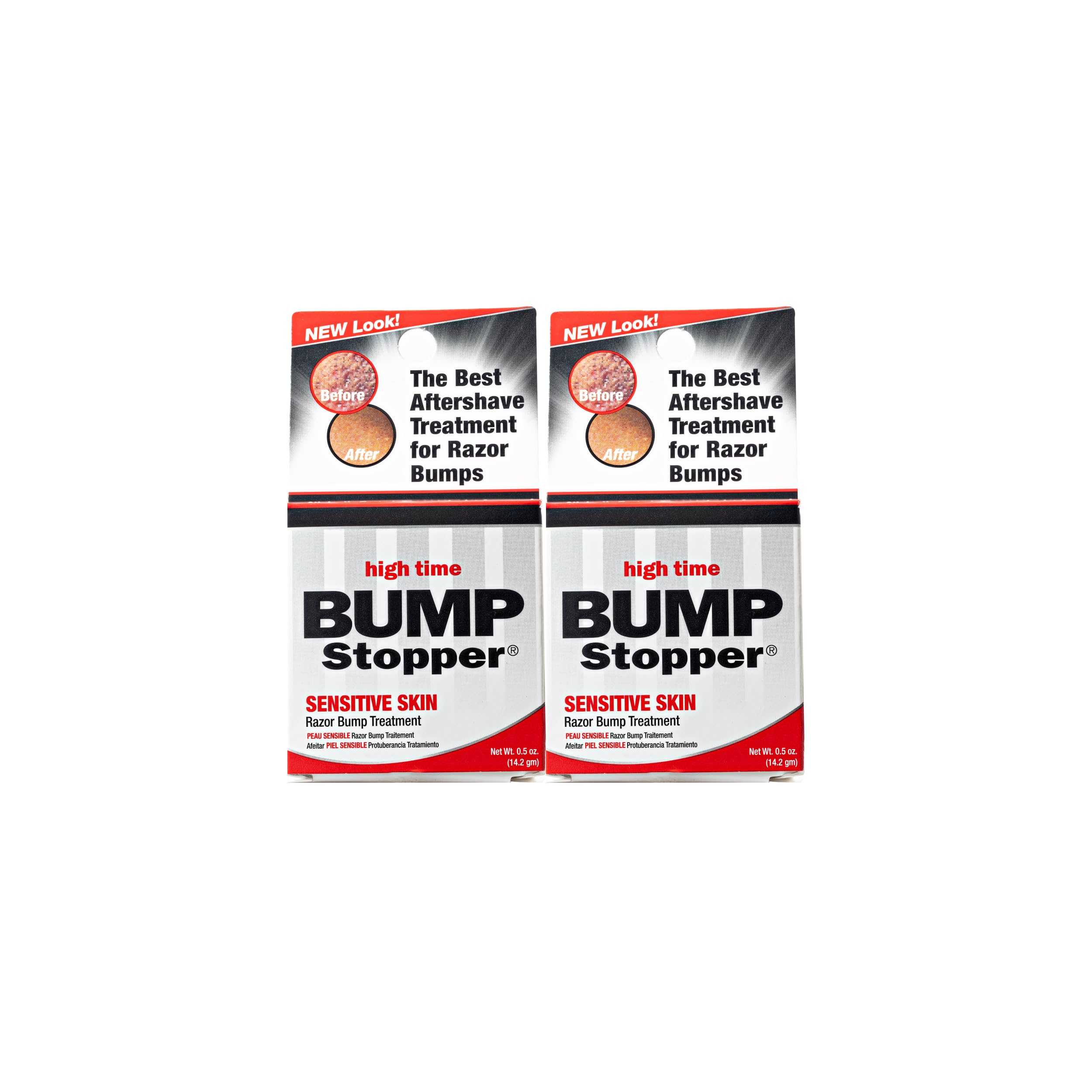 High Time Bump Stopper Sensitivo, frasco de 14 ml, alivio suave para piel sensible