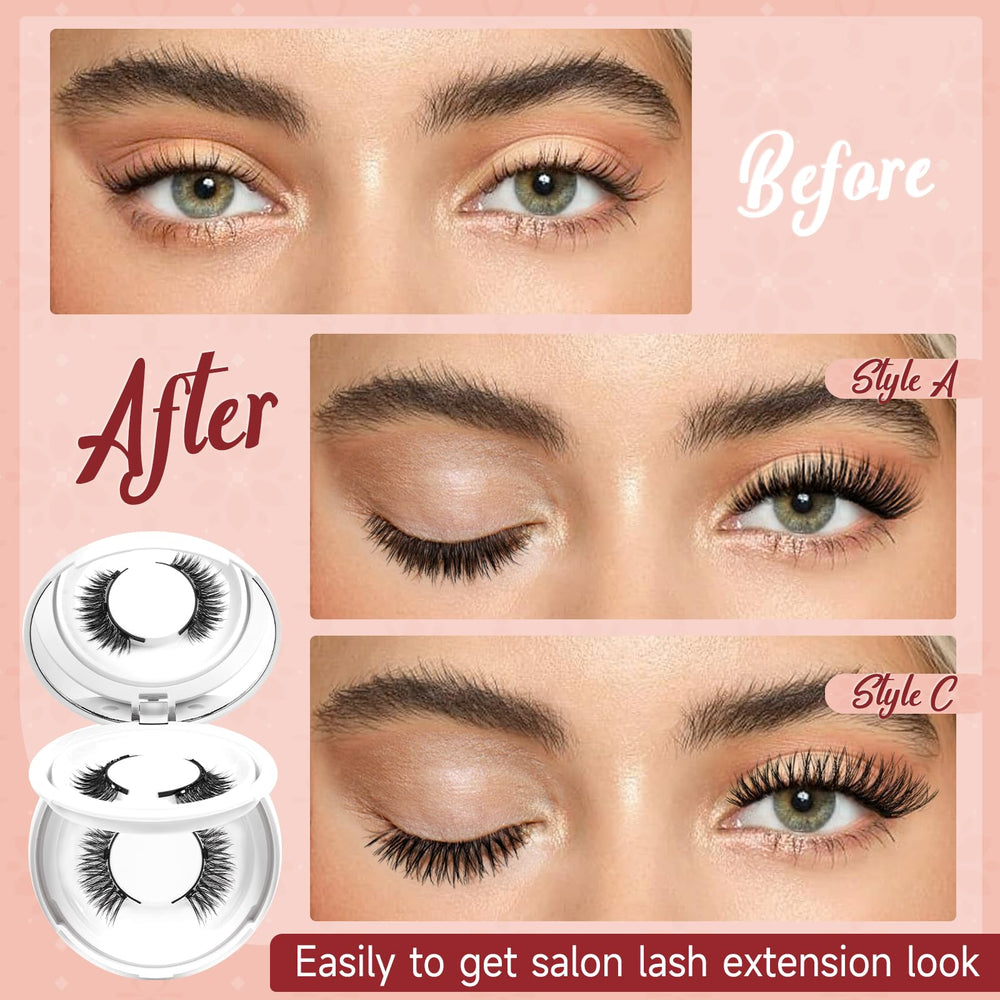 Higu clace soft magnet lashes close-up for comfortable wear