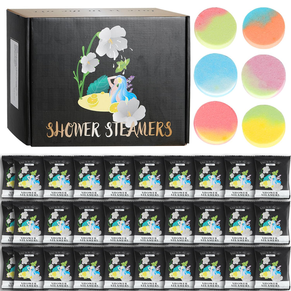 HiHas freesia shower steamer—soft floral notes for a luxurious home spa moment.