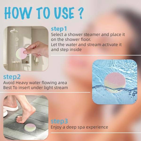 HiHas lemon shower steamer—citrus lift to start or reset your day.