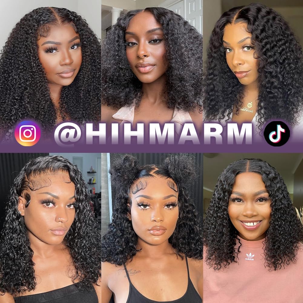 Hihmarm wet-and-wavy texture wig for versatile, low-effort styling.