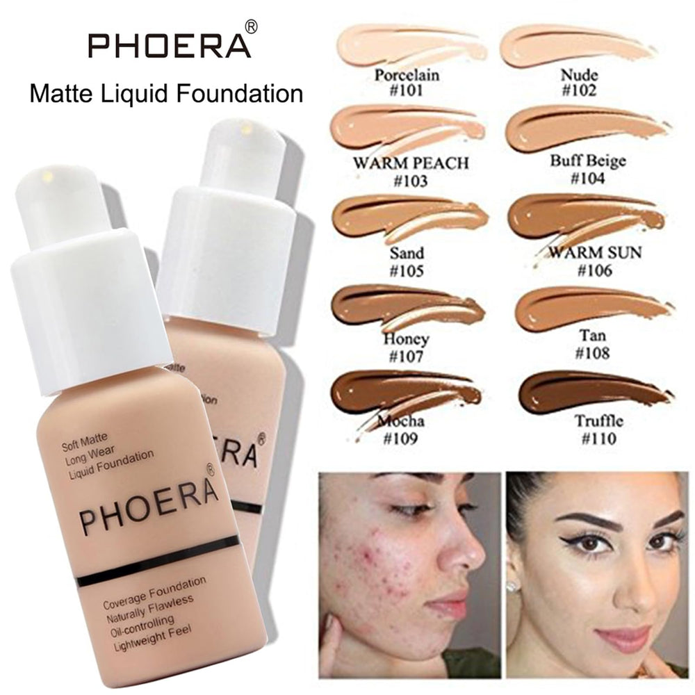 Hilareco PHOERA CC+ cream tube provides color correction with hydrating, sunscreen-enabled wear