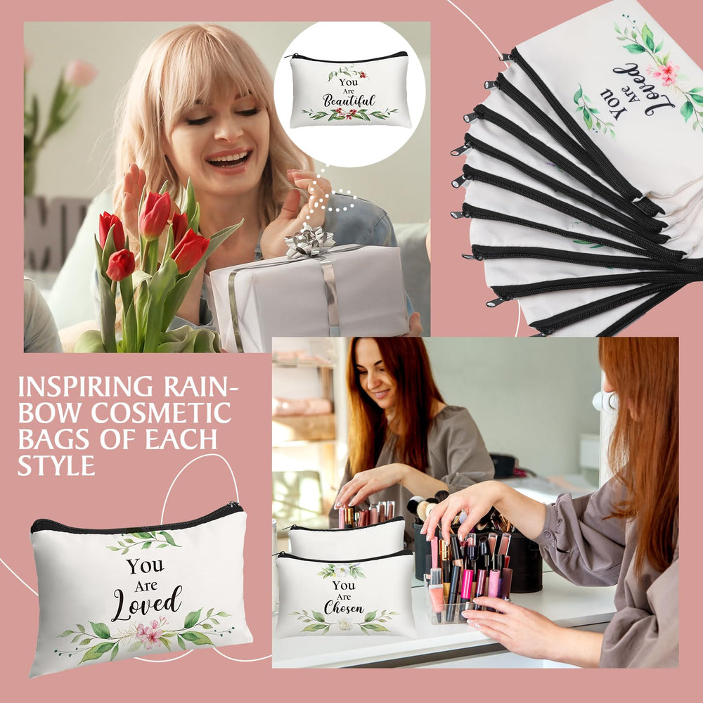 Hillban church travel cosmetic pouch supports on-the-go faith-friendly organization.
