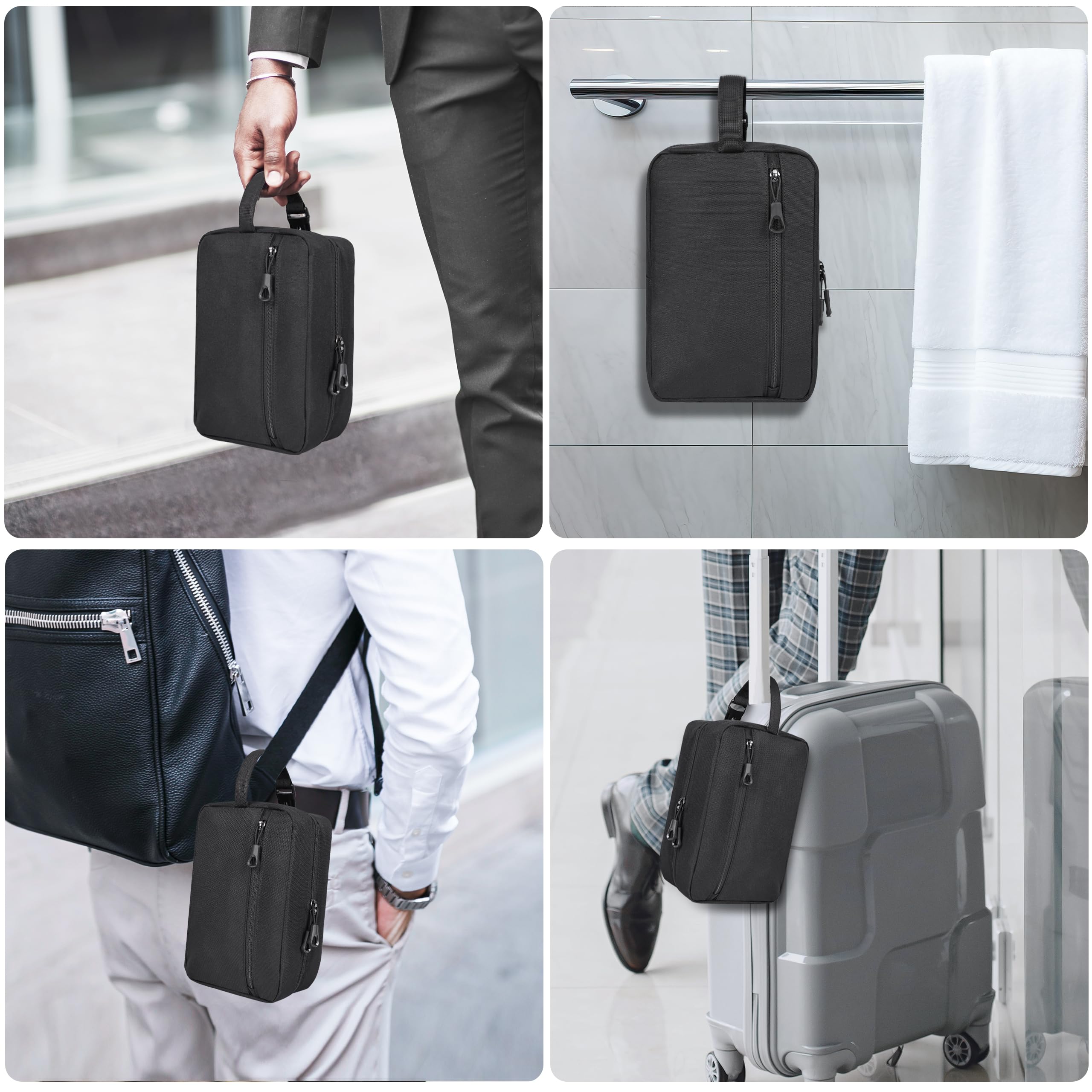 HILOMON Toiletry Bag travel use case captures versatile, on-the-go organization