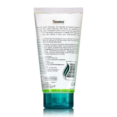 Himalaya Purifying Neem Face Wash bottle closeup highlighting turmeric and neem benefits