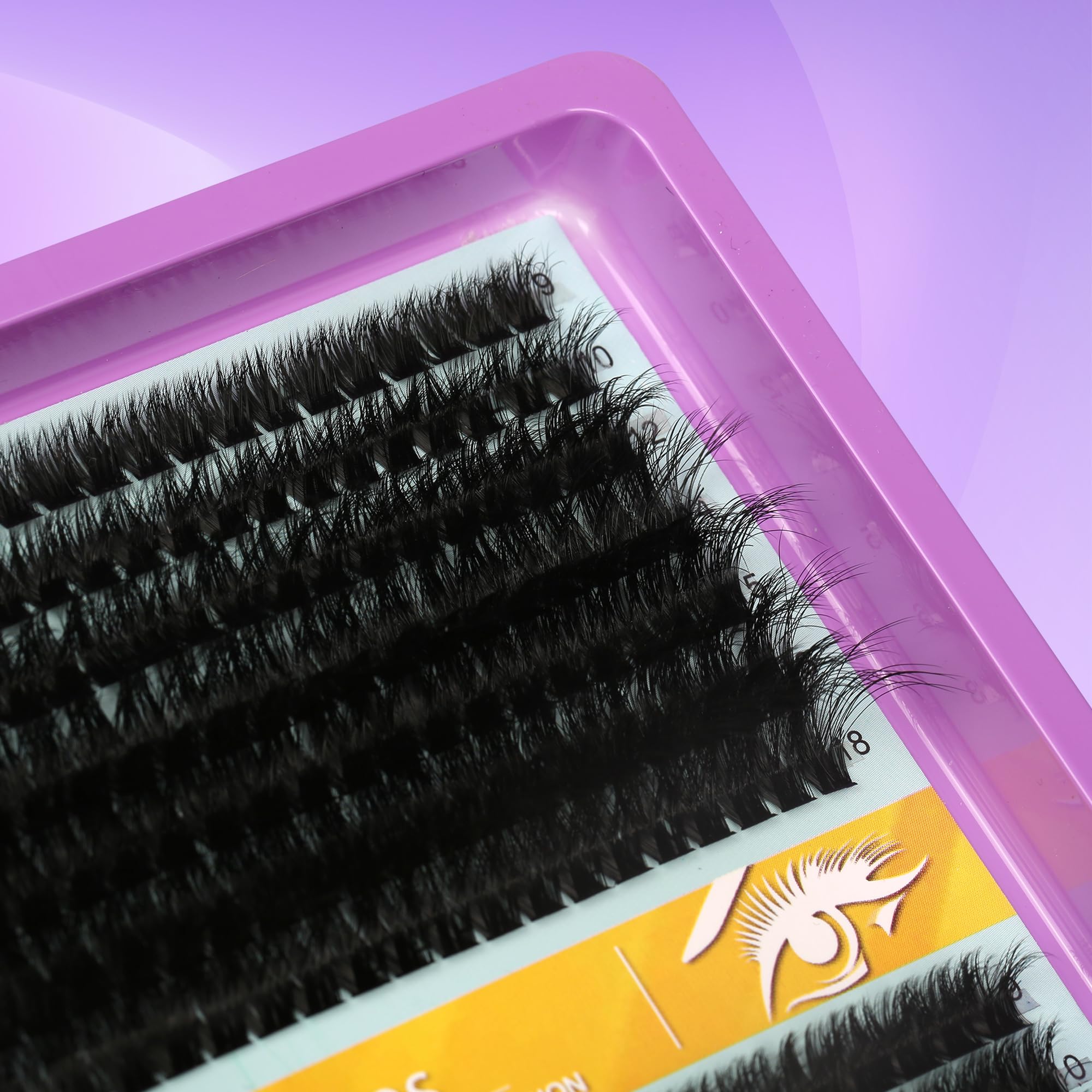 Himirell ultra-soft hypoallergenic lashes reduce irritation for beginners.