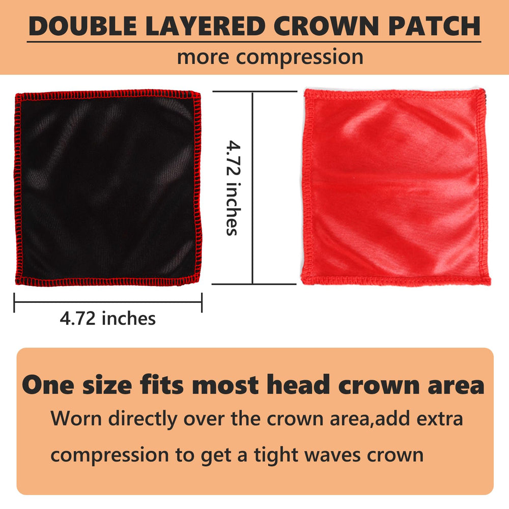 Himoswis crown patch soft silk closeup highlighting breathable fabric
