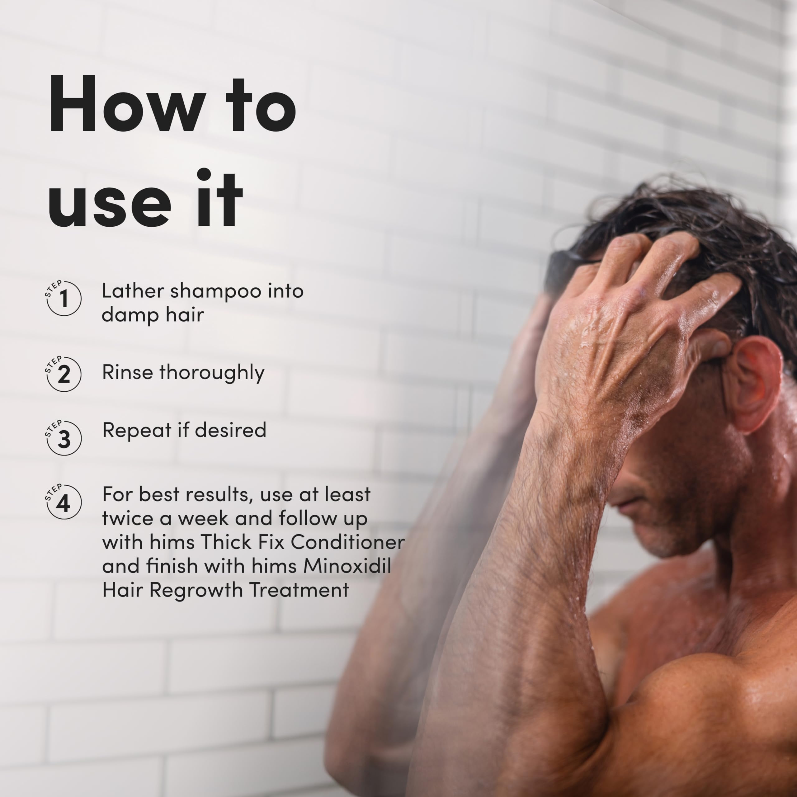 Hims Dandruff Detox free from sulfates and parabens badge