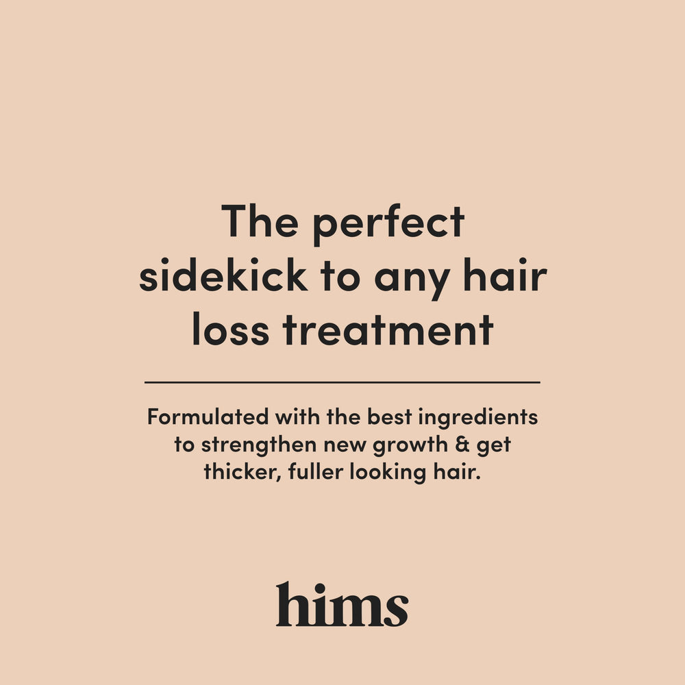 Hims Max Volume shelf display; eye-catching starter kit for grooming