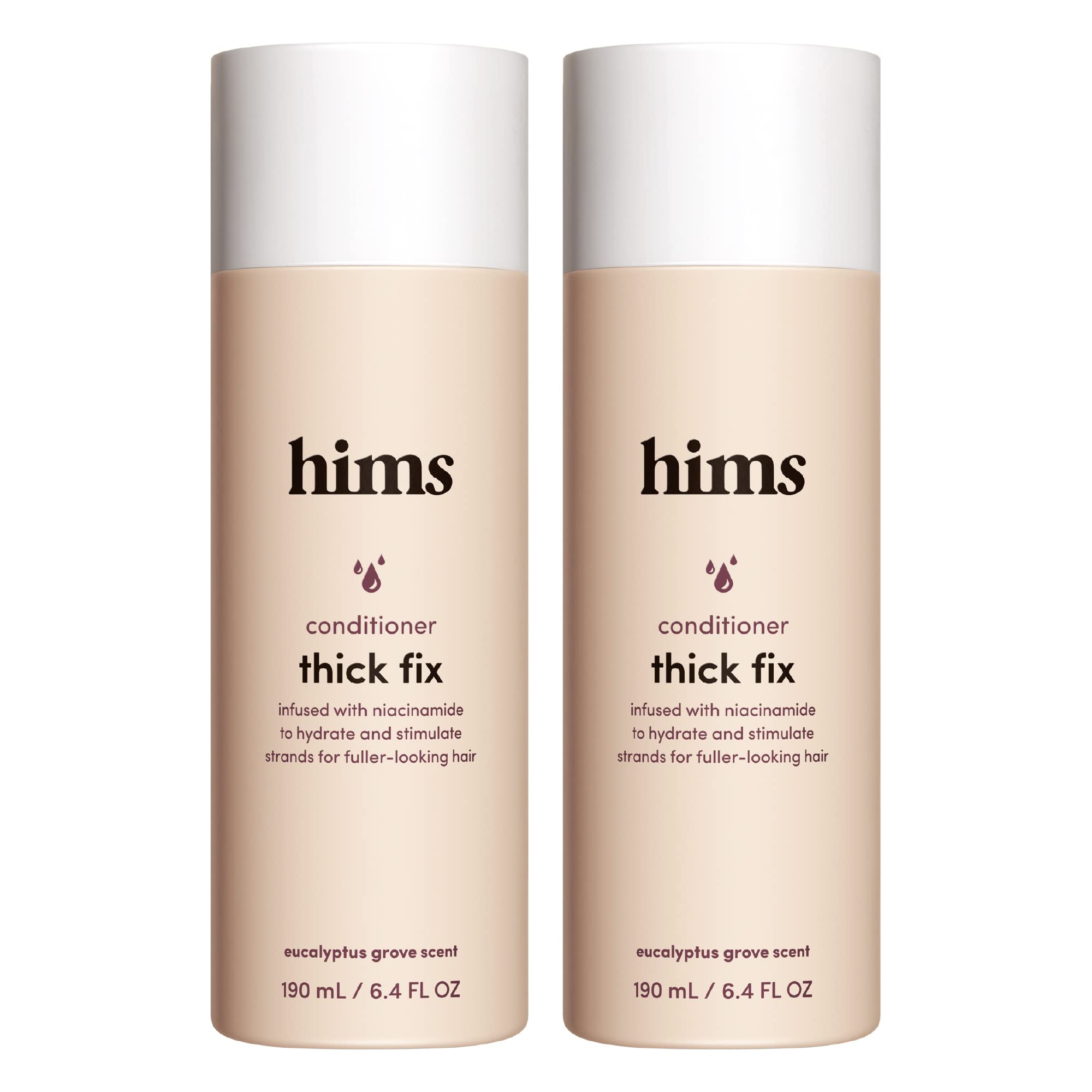 HIMS Thick Fix Conditioner bottle front view for fuller-looking hair