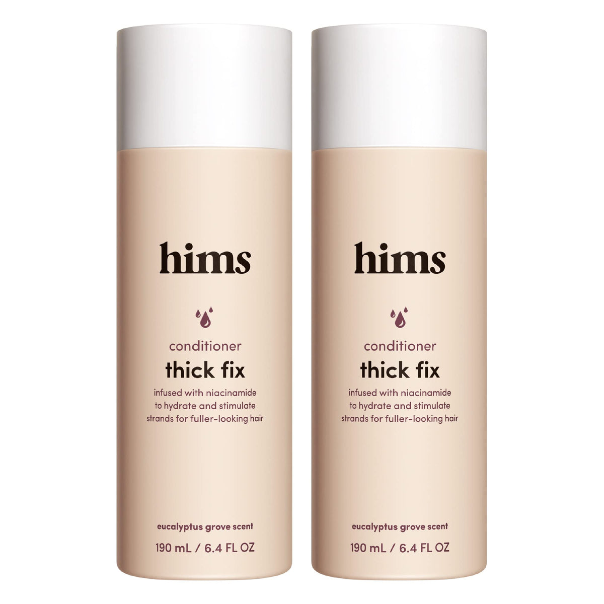 HIMS Thick Fix Conditioner bottle front view for fuller-looking hair