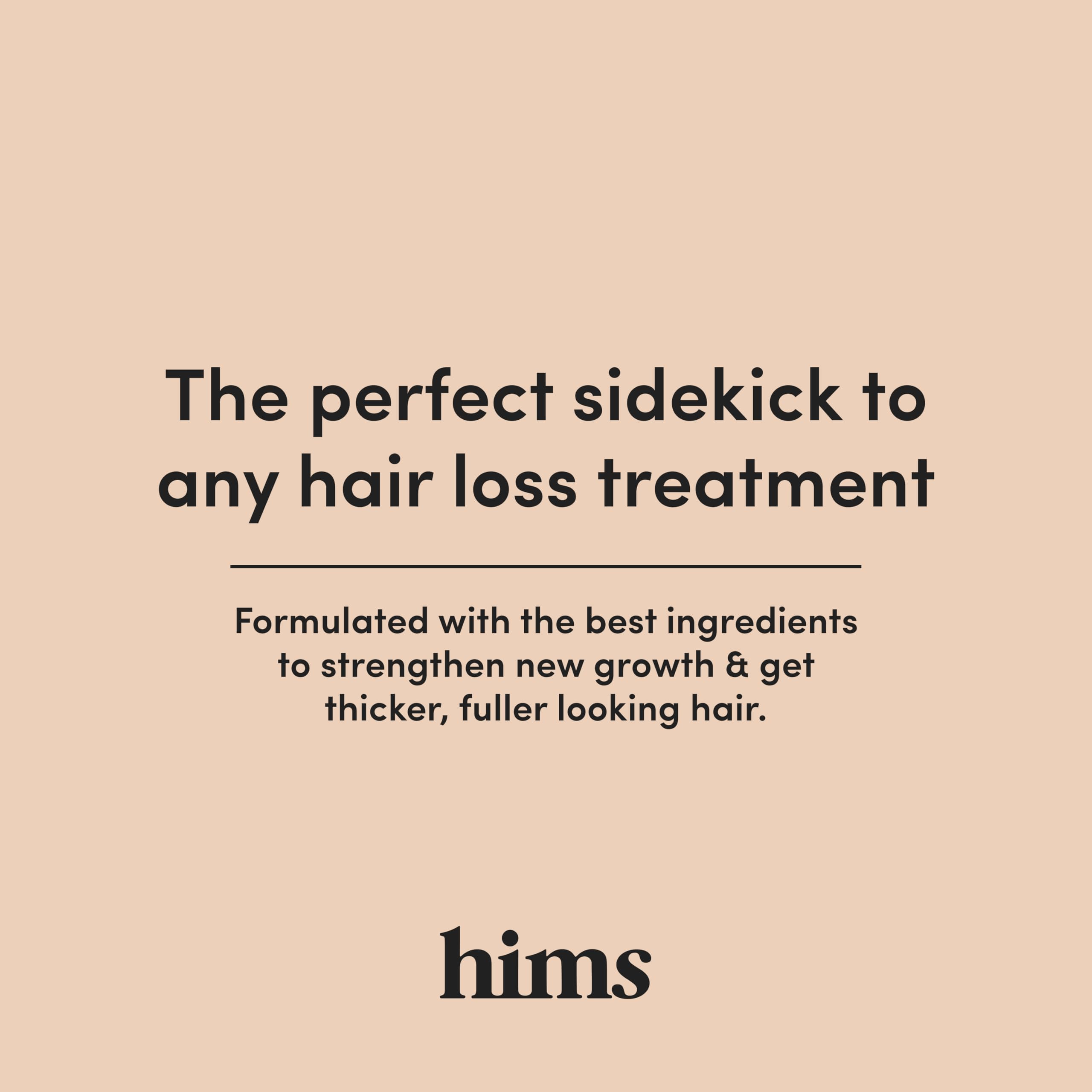 hims Thick Fix color-treated-safe label indicating hair-friendly formula