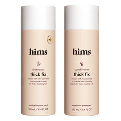 hims Thick Fix shampoo bottle front for daily scalp cleansing
