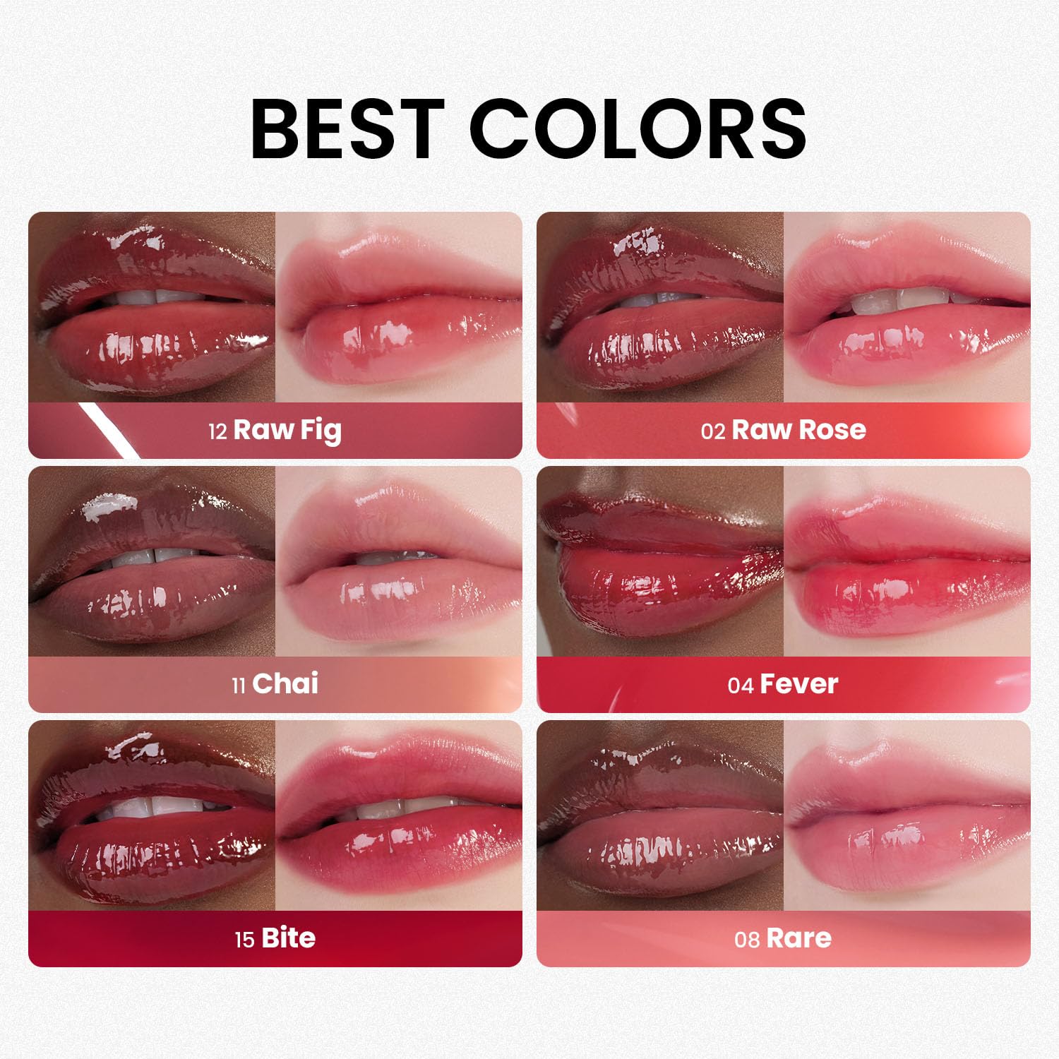 HINCE Raw Glow Lip Tint on-the-go application for quick touch-ups