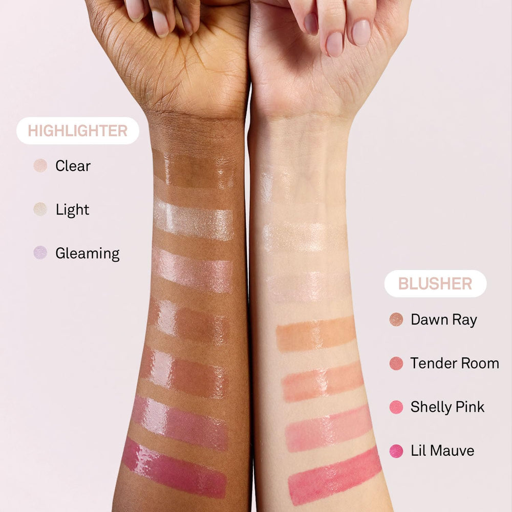 HINCE radiance balm glow on lips for coordinated look