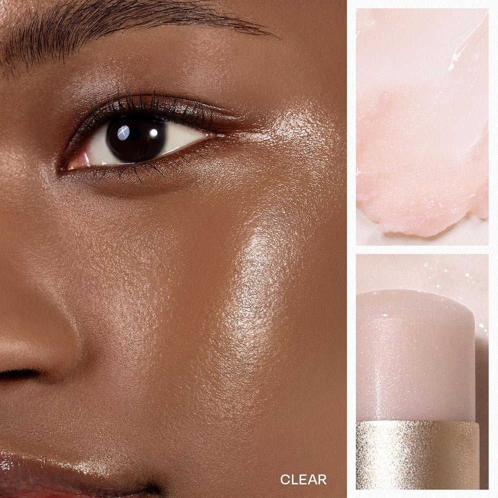 HINCE balm swatches showing natural sheer color and glow