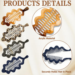 HINGTAI coffee banana clip adds versatile everyday looks
