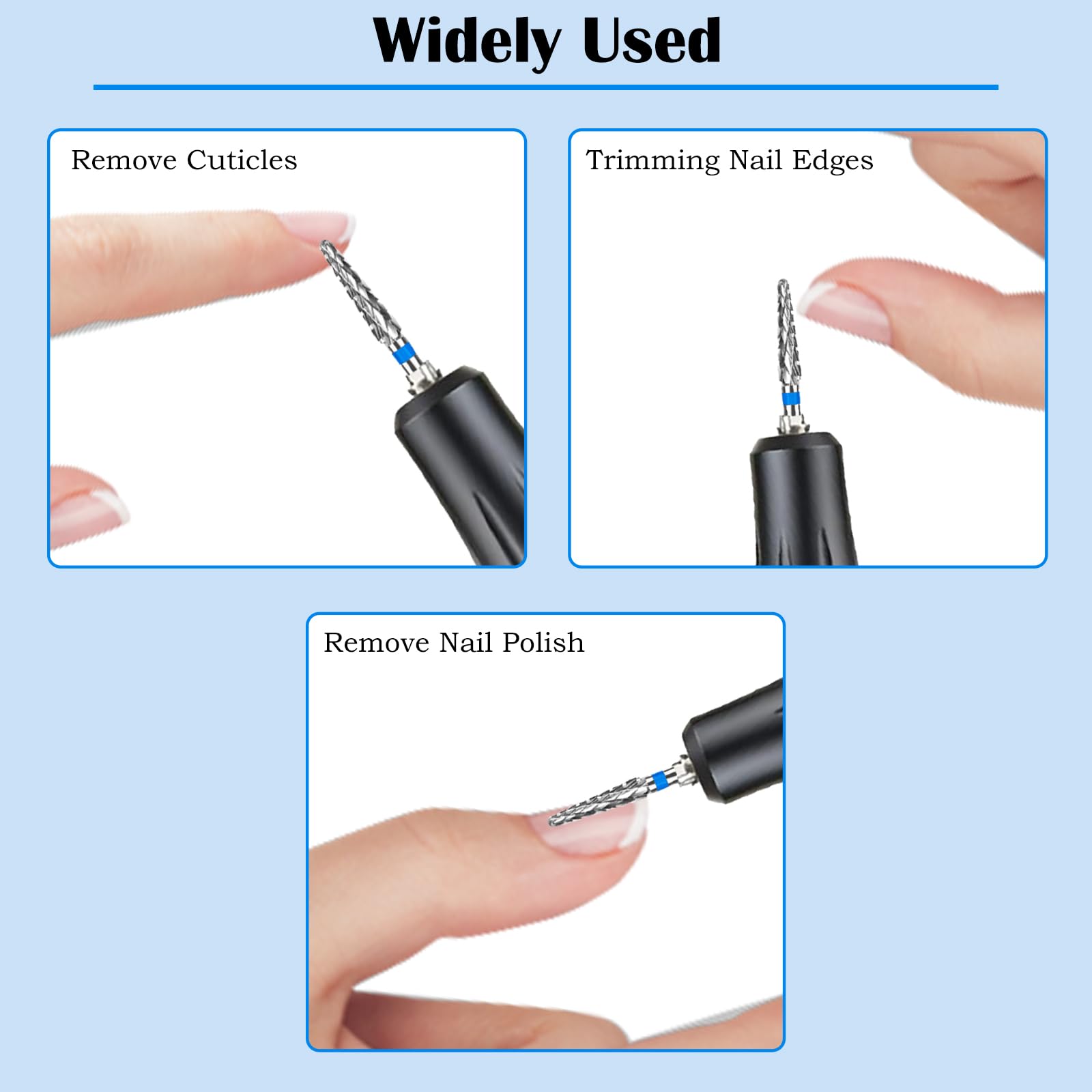 HINGTAI cuticle bit ideal for salon or home manicure