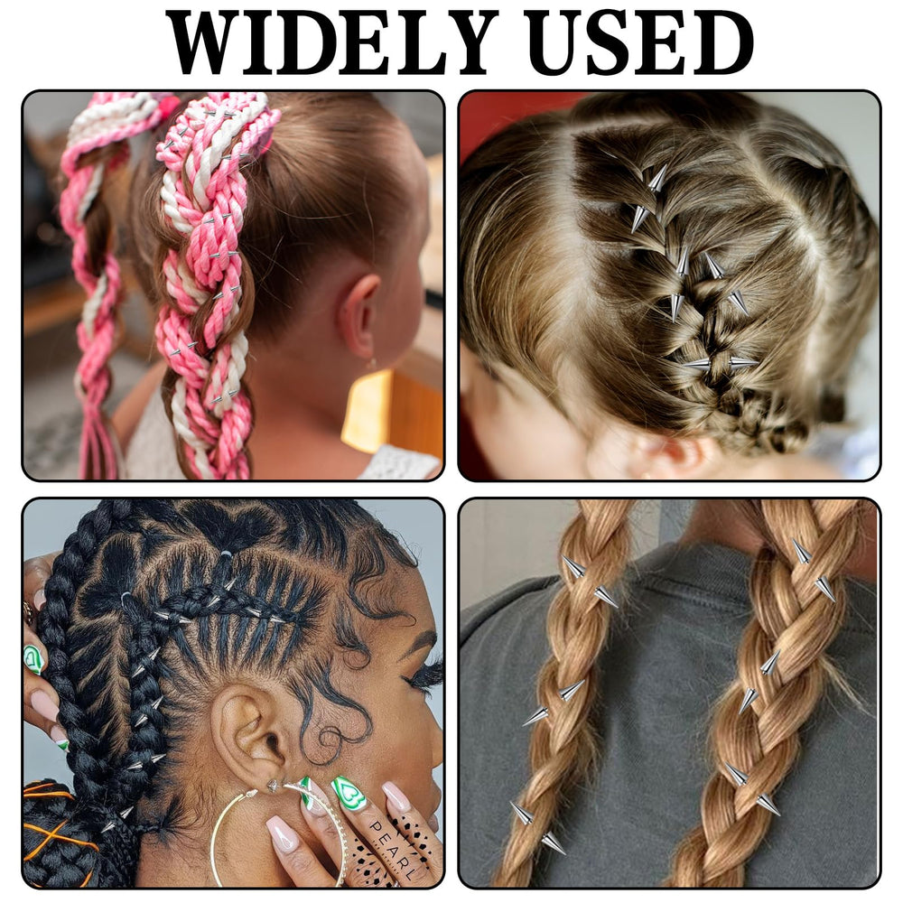 HINGTAI goth hair clips unisex accessory for bold styles
