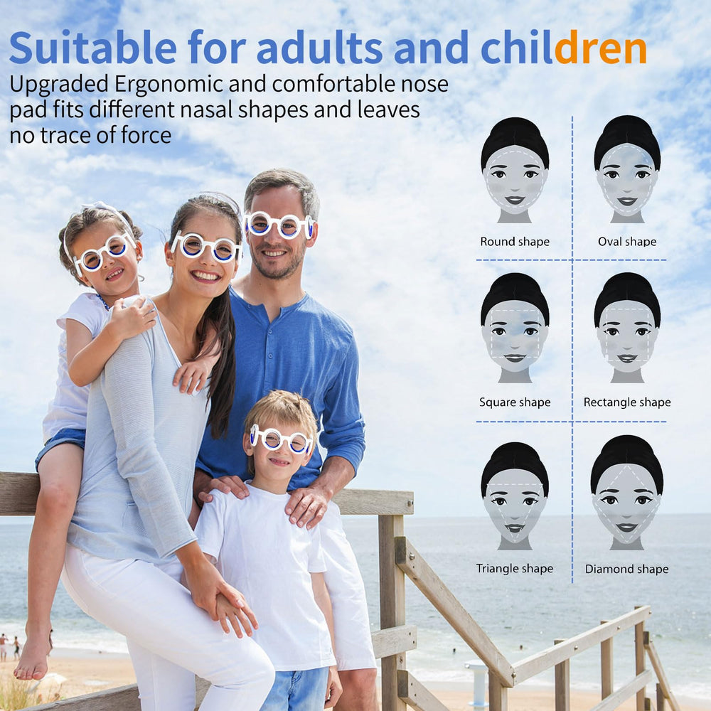 Hion Motion Sickness Glasses travel-bag keeps accessories organized for easy packing
