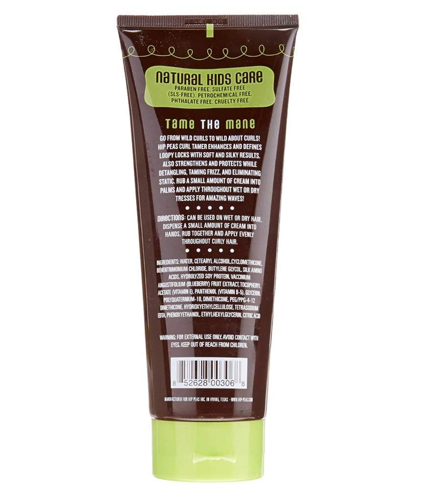 Hip Peas Natural Curl Tamer blueberry extract ingredient visuals and aroma
