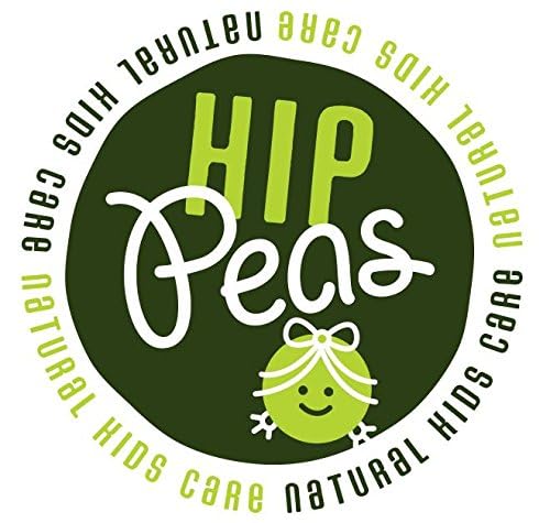 Hip Peas Natural Curl Tamer applied on wet hair for detangling and frizz control