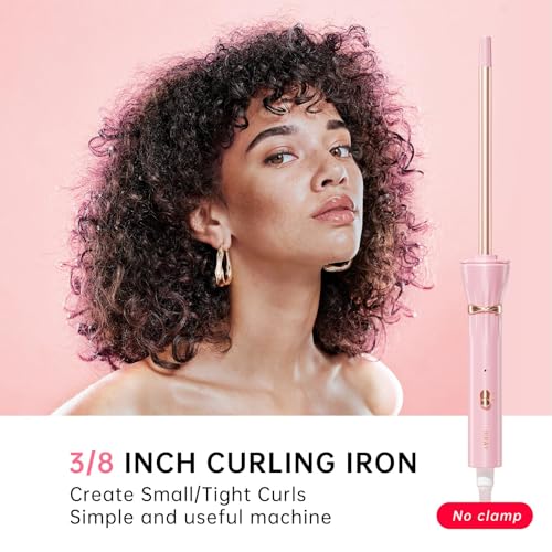 HIRAY 9mm mini-barrel detail highlighting tight, long-lasting curls.