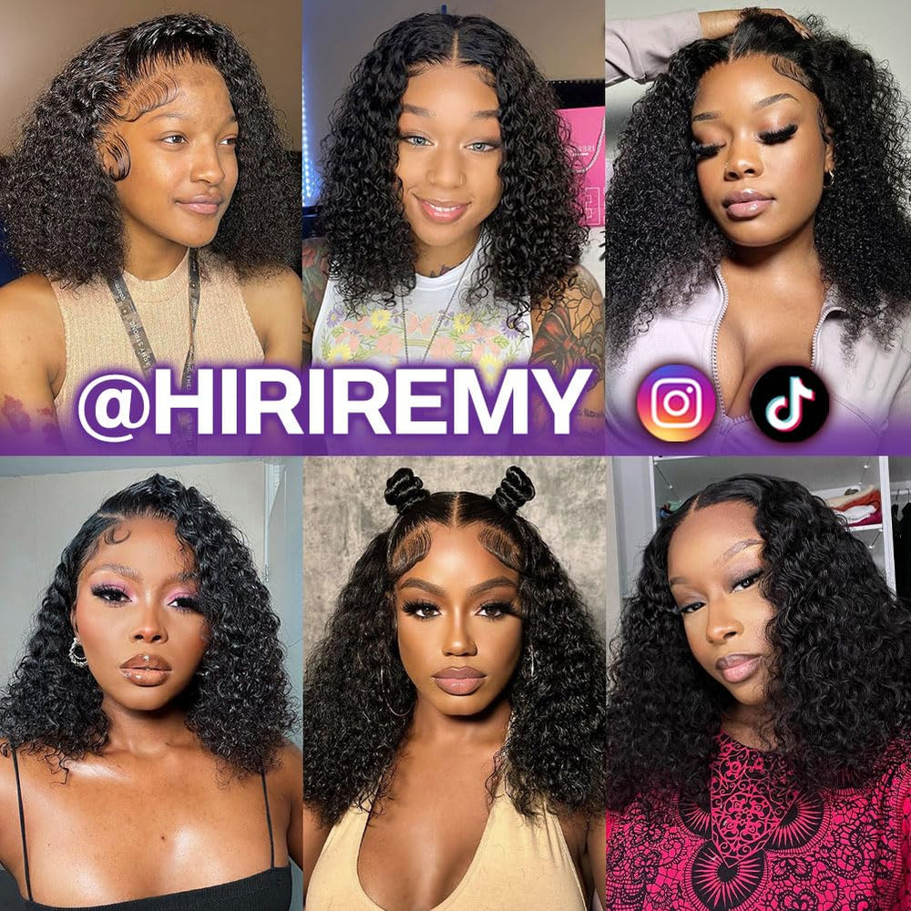 HIRIREMY 14-inch bob length wig offers balanced, classic silhouette for everyday use.